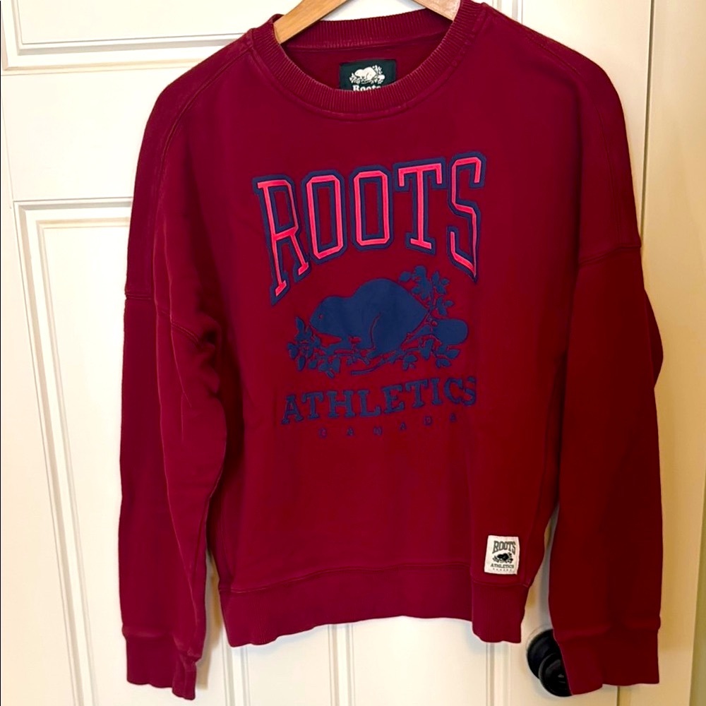 Roots Athletics Red Sweatshirt